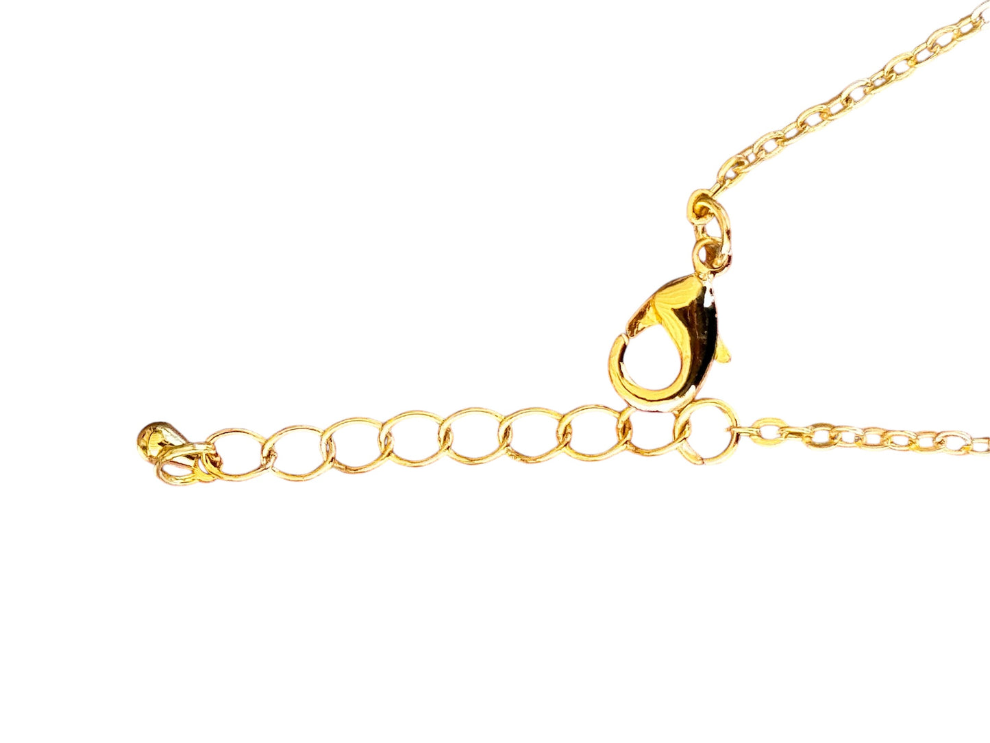 Lucky Single Clover Necklace, 18k Gold Filled Dubai