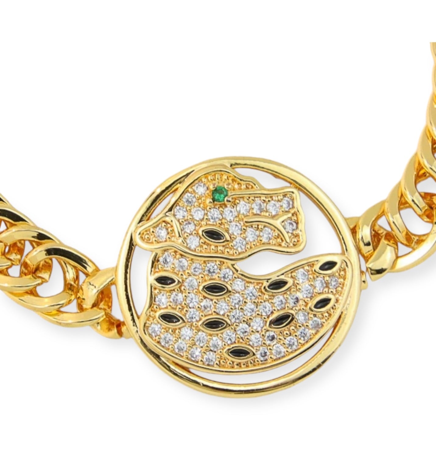 Leopard Bracelet Panthers Charm Bracelet for Women