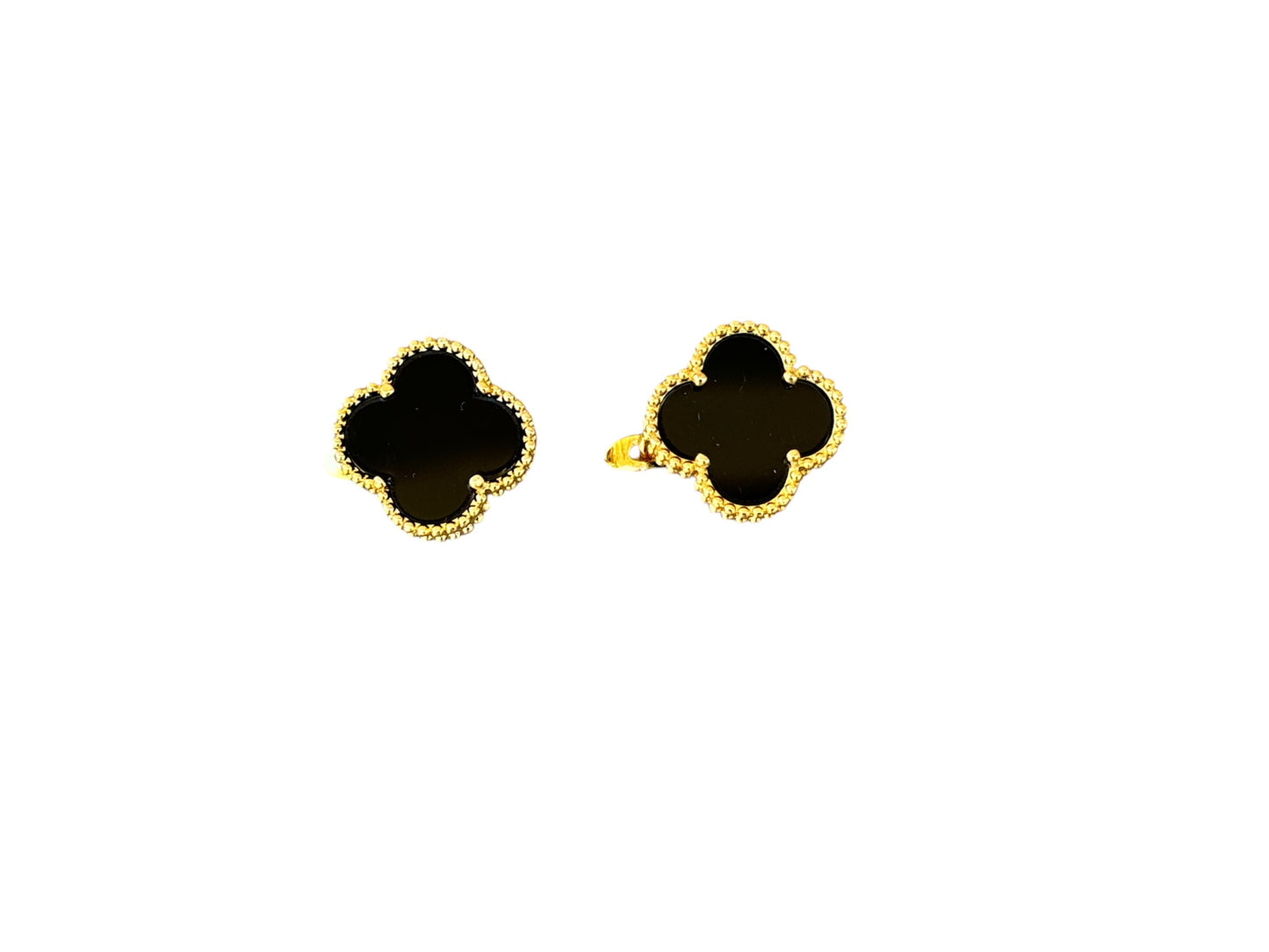 Clover Leaf Lever-Back Earring