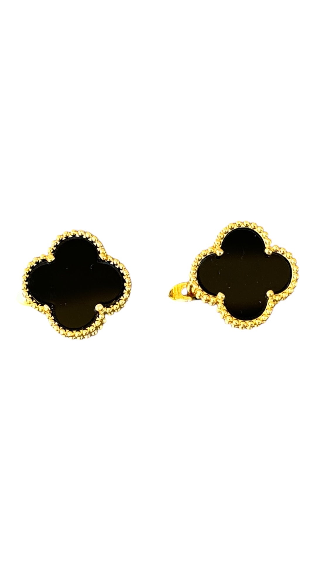 Clover Leaf Lever-Back Earring