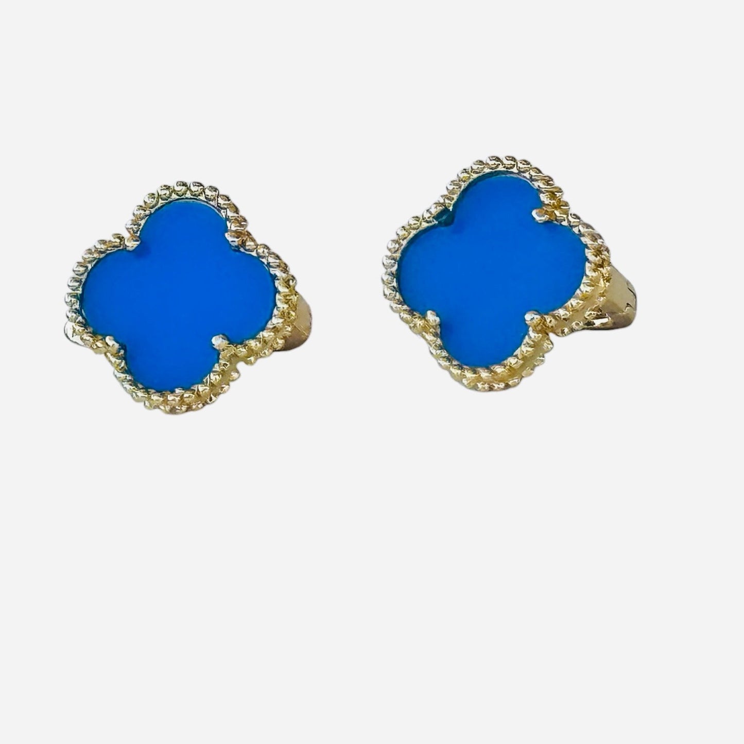 Clover Leaf Lever-Back Earrings