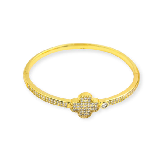 Clover Cubic Zirconia Bandle